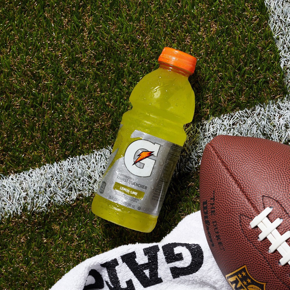 slide 7 of 13, Gatorade Thirst Quencher Lemon Lime - 20 fl oz, 20 fl oz