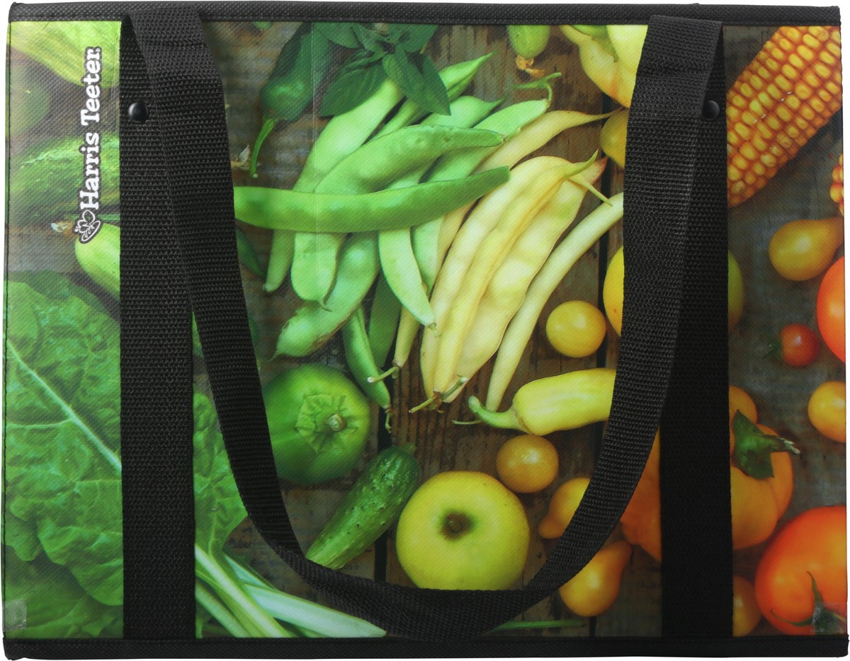 slide 2 of 11, Harris Teeter (Fe)Ht Collapsible Box Tote, 1 ct