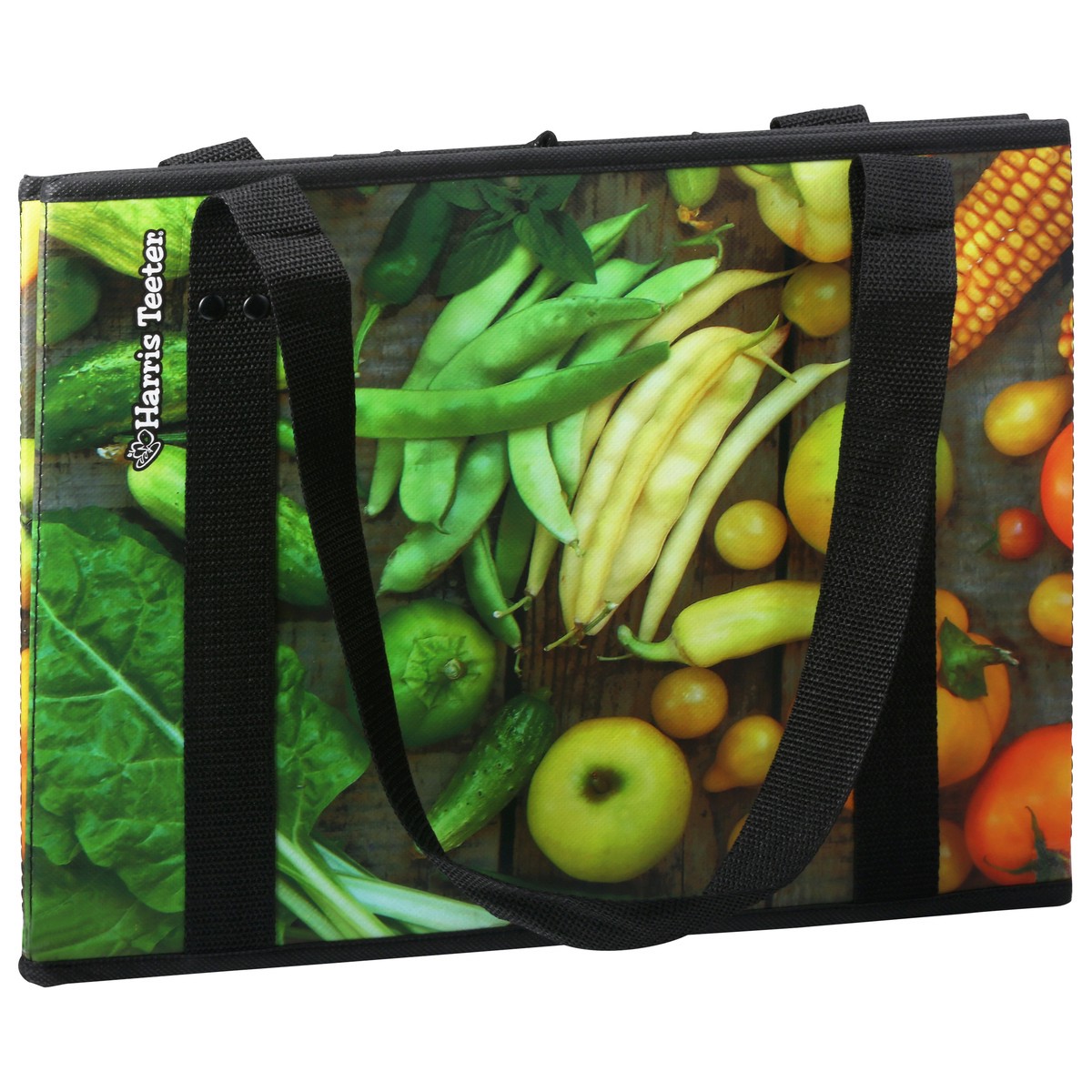 slide 3 of 11, Harris Teeter (Fe)Ht Collapsible Box Tote, 1 ct