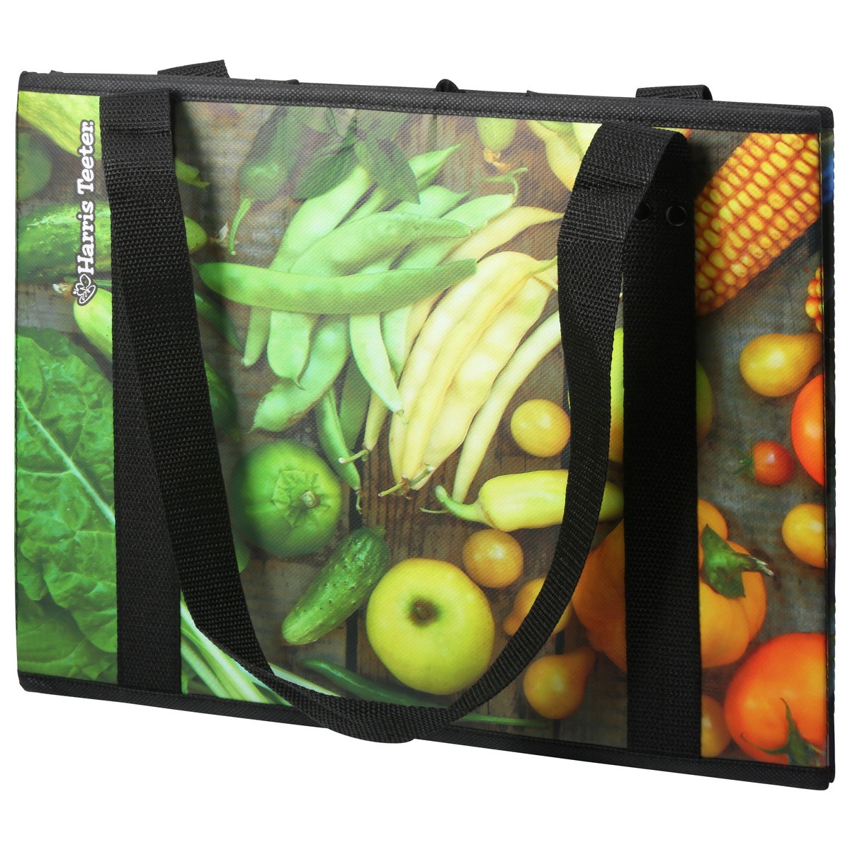 slide 6 of 11, Harris Teeter (Fe)Ht Collapsible Box Tote, 1 ct