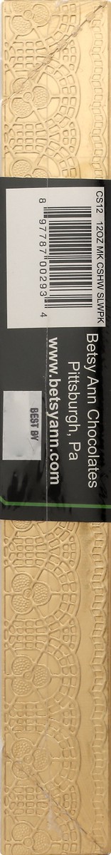 slide 7 of 7, Betsy Ann American Chocolates Cashew Slopokes 12 oz, 12 oz