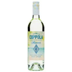 Francis Coppola Diamond Collection Shimmer Sauvignon Blanc-Pinot Grigio White Wine, 750 ml