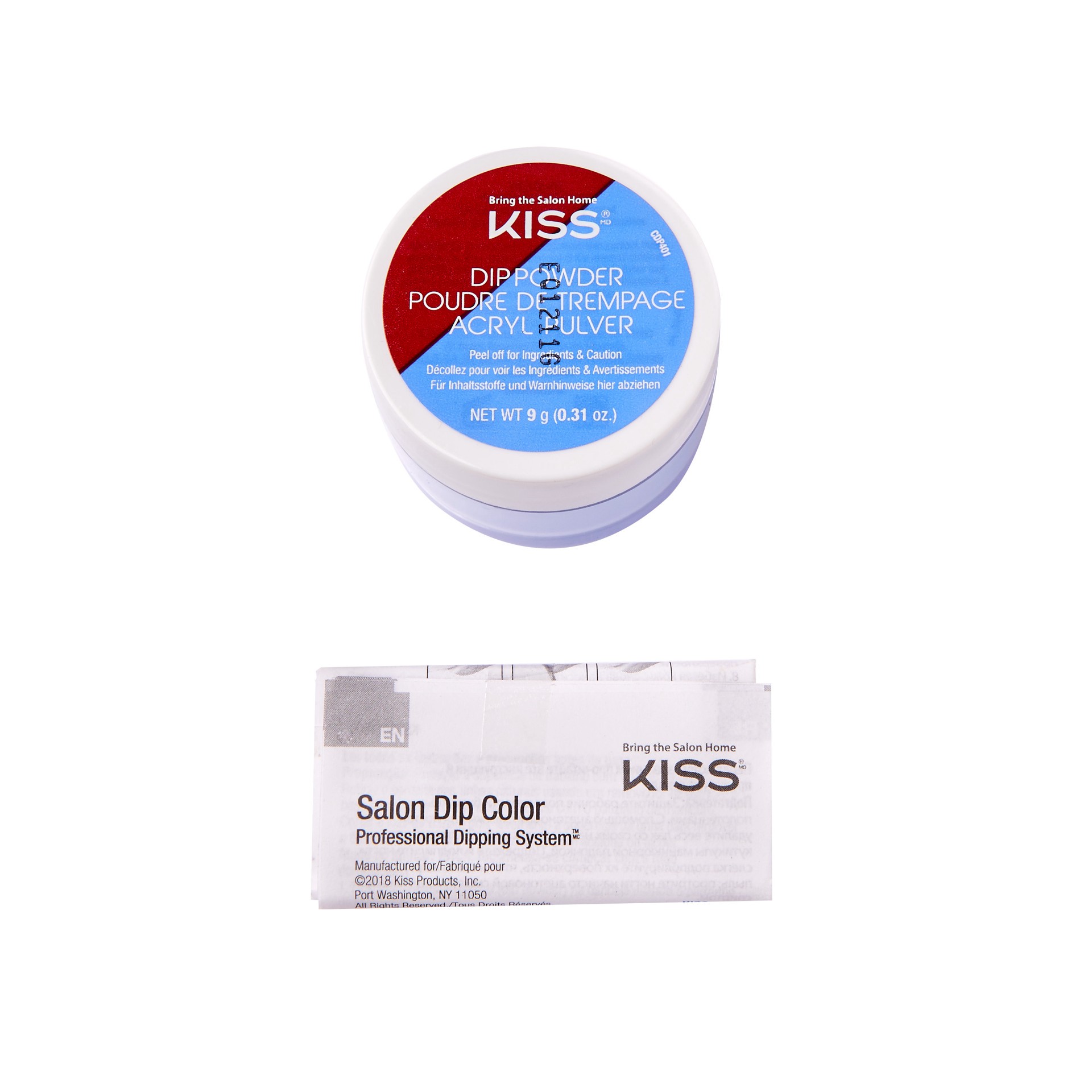 slide 5 of 5, KISS Dip Color Powder Song Bird, 0.31 oz