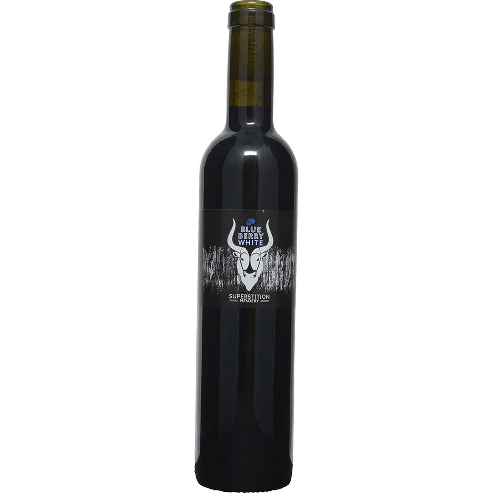 slide 1 of 1, Superstition Meadery Superstition Strawberry White, 500 ml
