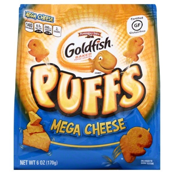 slide 1 of 1, Goldfish Baked Puffed Snacks 6 oz, 6 oz