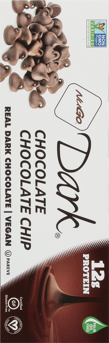 slide 7 of 9, NuGo Dark Chocolate Chocolate Chip Protein Bar 12 - 1.76 oz Bars, 12 ct