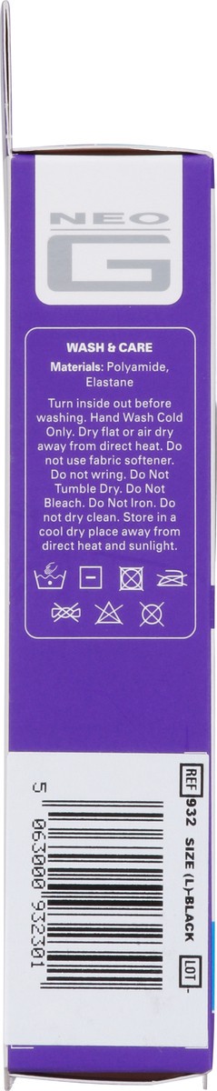 slide 11 of 13, Neo G Black Moderate Energizing Trouser Knee Highs Large 1 ea, 1 ct