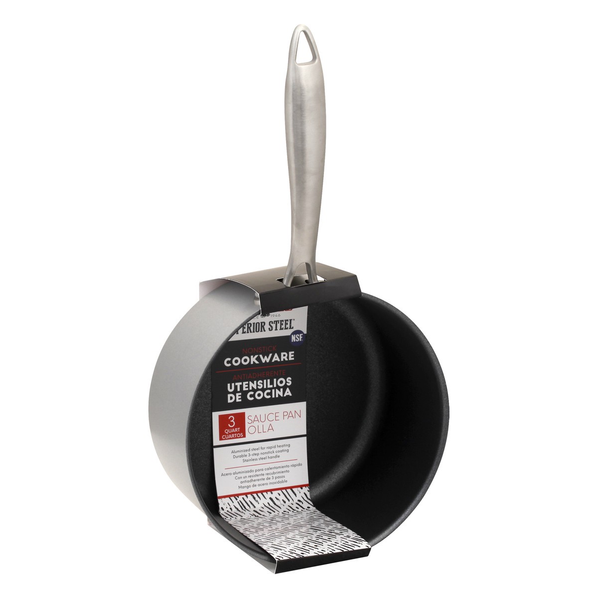 slide 7 of 11, Nordic Ware 3 Quart Sauce Pan 1 ea, 1 ct