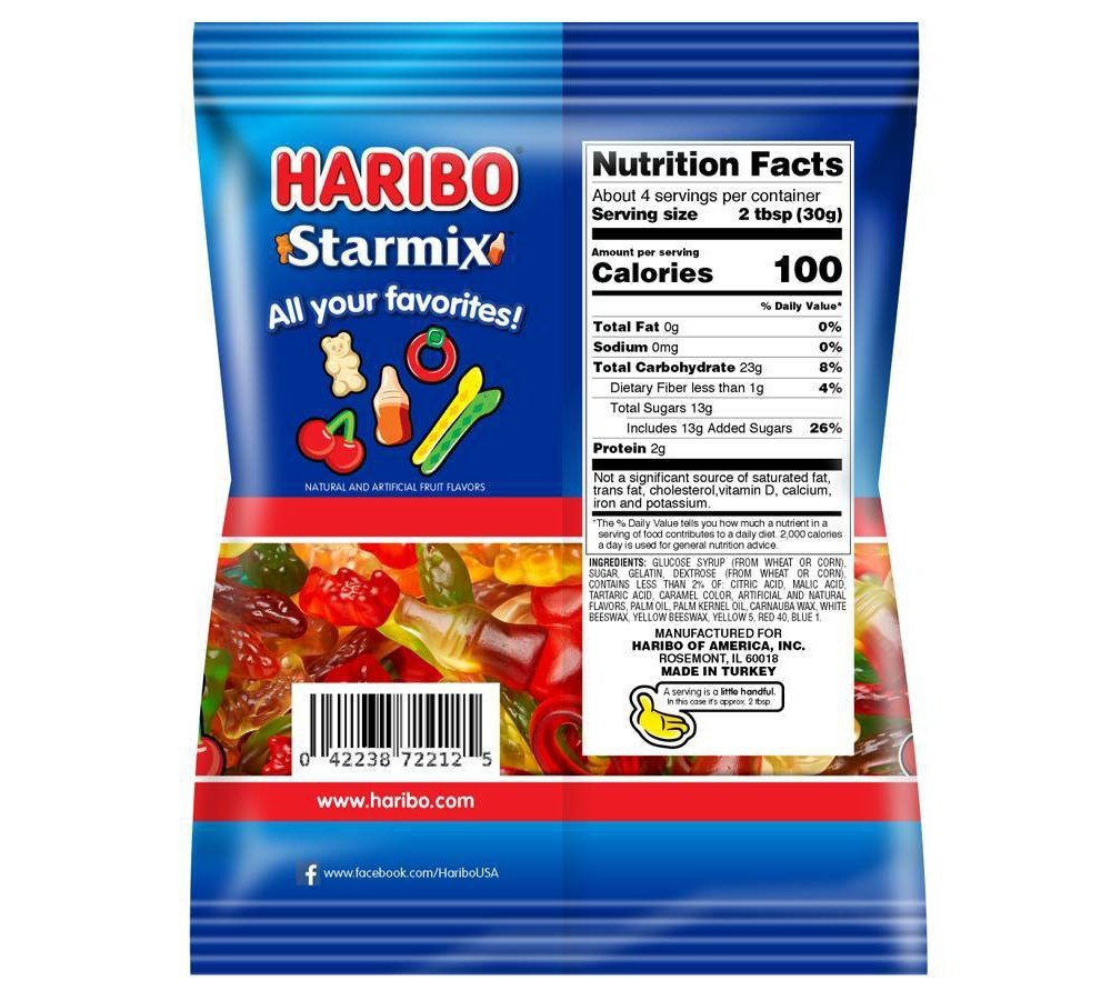 Haribo Starmix Gummi Candy 4 Oz Shipt 3465