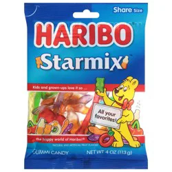 Haribo Starmix Share Size Gummi Candy 4 oz