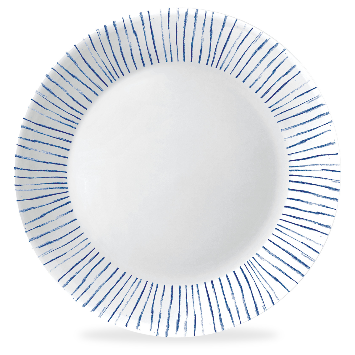 slide 1 of 1, Corelle Botanical Stripes 10.25" Dinner Plate, 1 ct