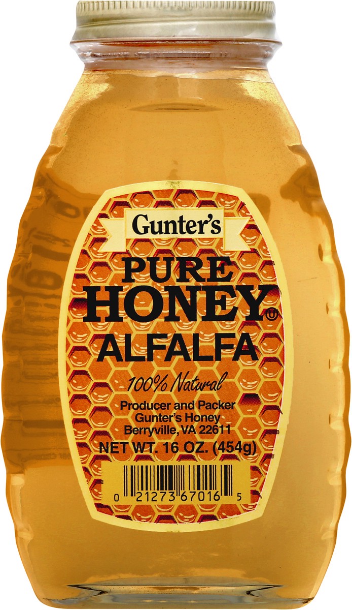 slide 5 of 9, Gunters Honey Gunter Honey Alfalfa, 16 oz