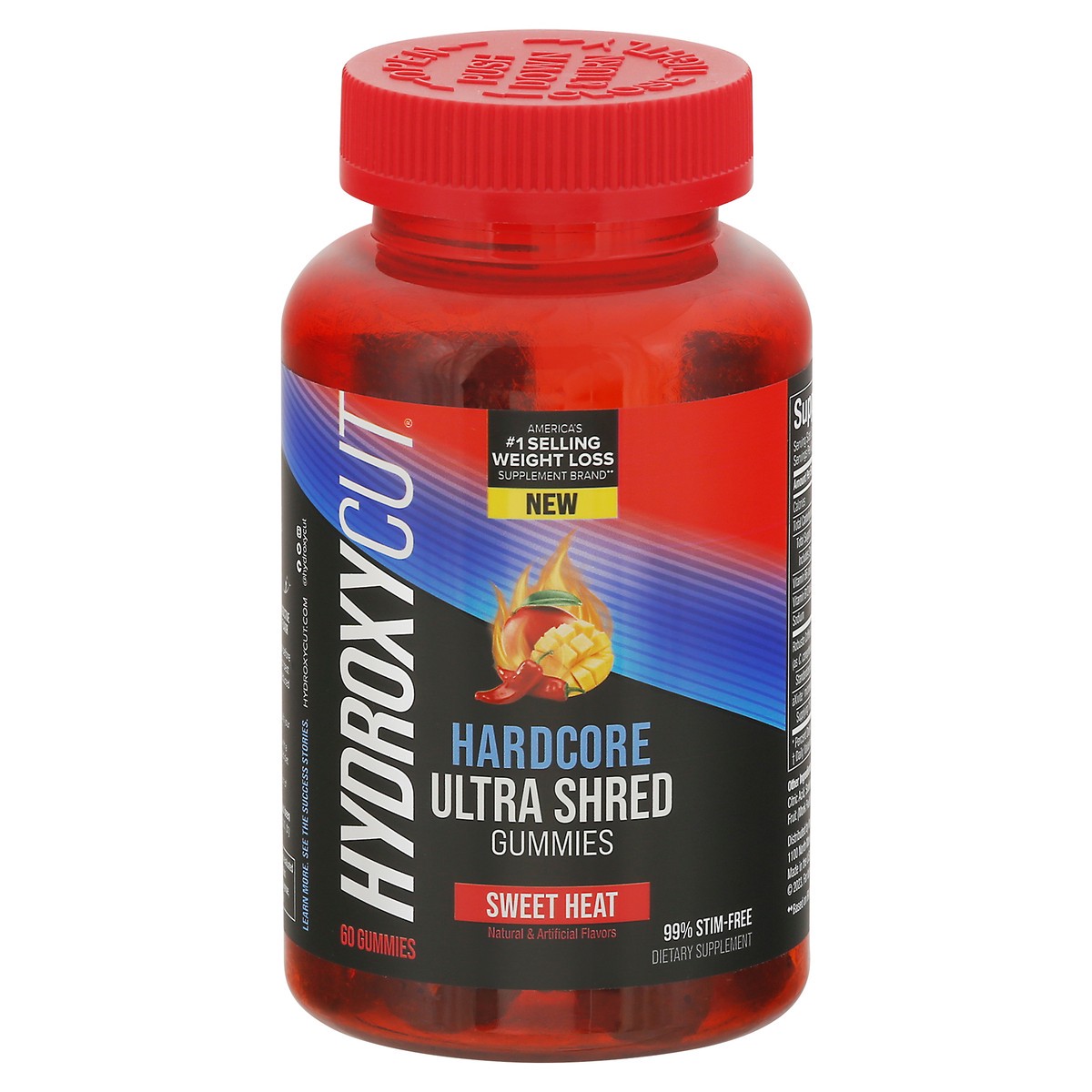 slide 10 of 14, Hydroxycut Sweet Heat Hardcore Ultra Shred 60 Gummies, 60 ct