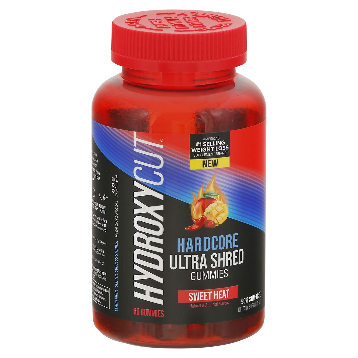 slide 9 of 14, Hydroxycut Sweet Heat Hardcore Ultra Shred 60 Gummies, 60 ct