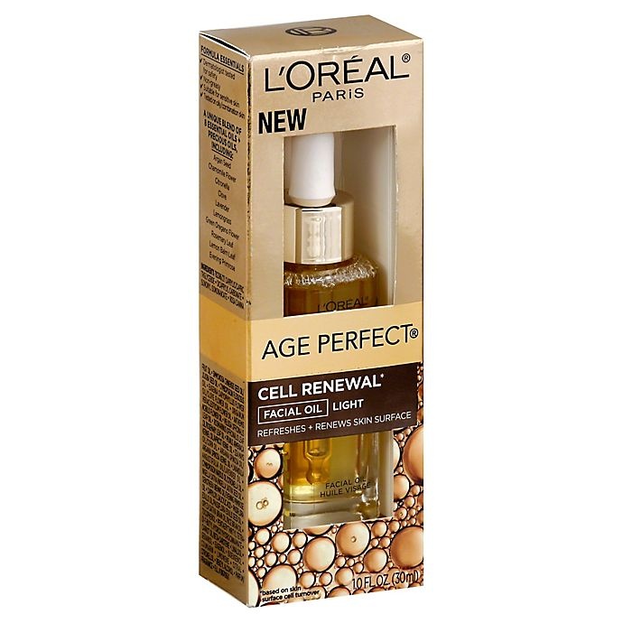 slide 1 of 2, L'Oréal Age Perfect Cell Renewal Facial Oil Light For Dry Skin, 1 fl oz