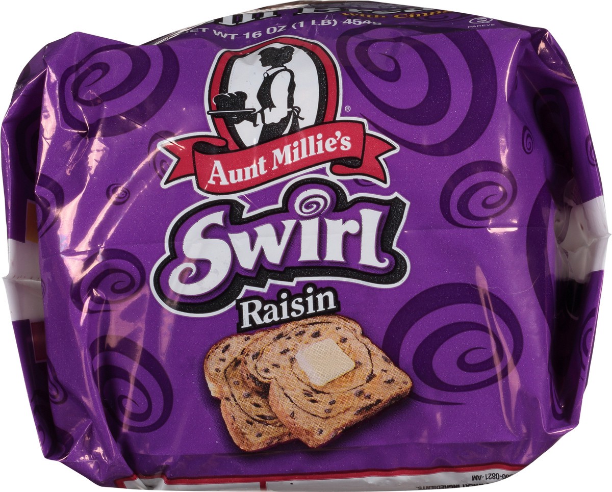 slide 6 of 9, Aunt Millie's Whole Grain Cinnamon Raisin Bread, 16 oz