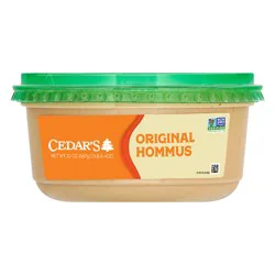 Cedar's Original Hummus with Toppings 20 oz