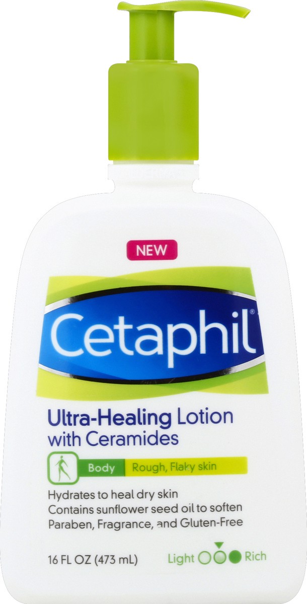 slide 2 of 6, Cetaphil Intensive Healing Lotion with Ceramides, 16 fl oz, 16 fl oz