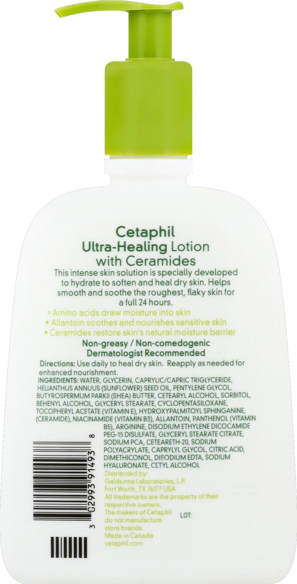 slide 5 of 6, Cetaphil Intensive Healing Lotion with Ceramides, 16 fl oz, 16 fl oz