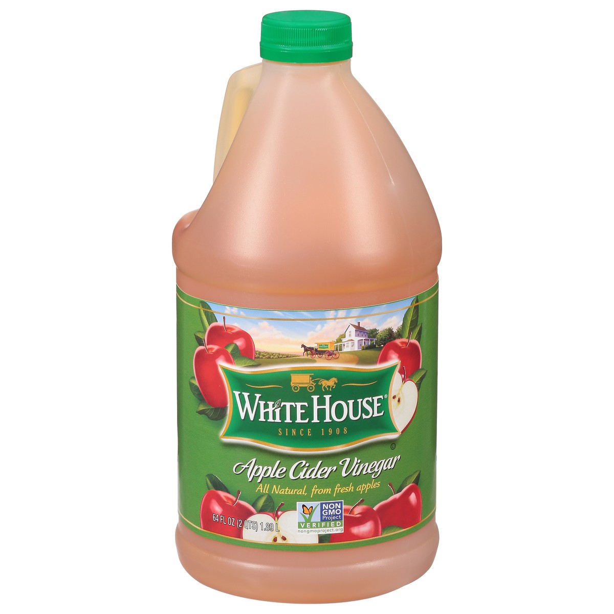 slide 1 of 2, White House Apple Cider Vinegar 64 fl oz, 64 fl oz