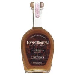 Bowman Brothers Small Batch Virginia Straight Bourbon Whiskey
