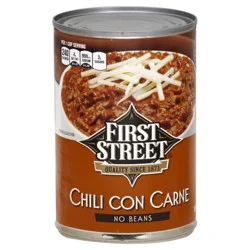 First Street Chili No Beans