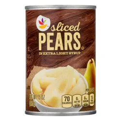Giant Sliced Pears in Extra Light Syrup