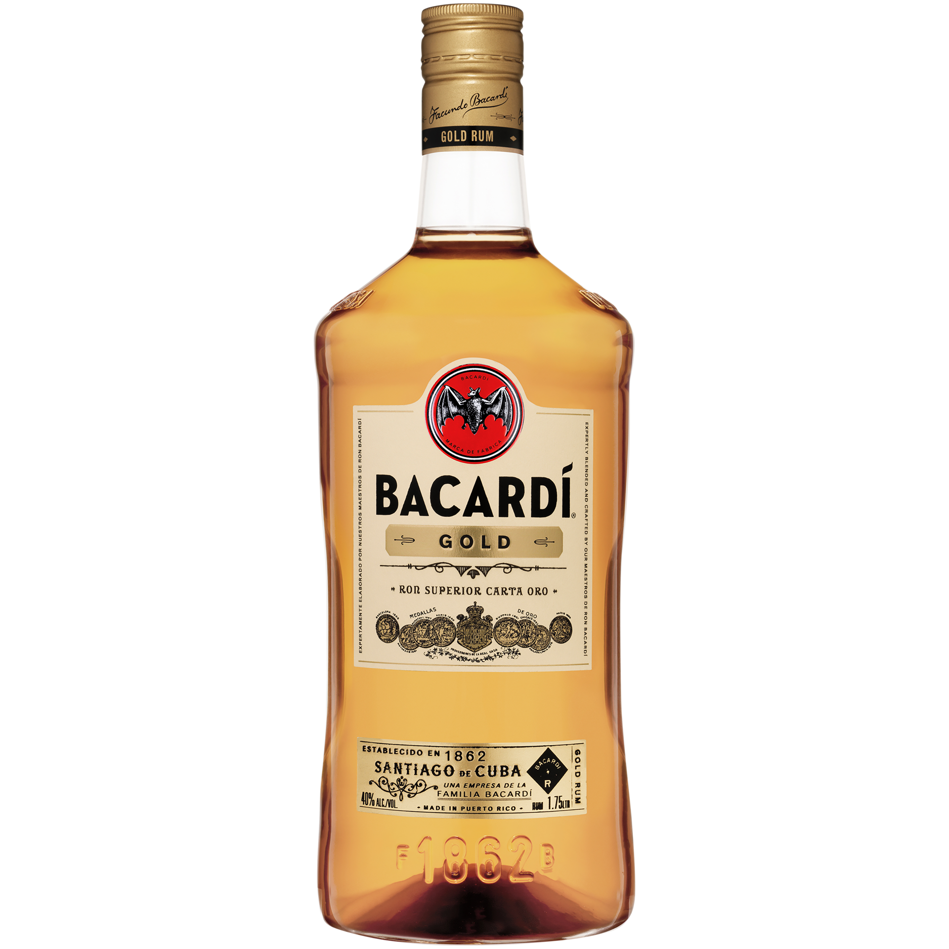 slide 1 of 5, Bacardi Rum 1.75 lt, 1.75 liter