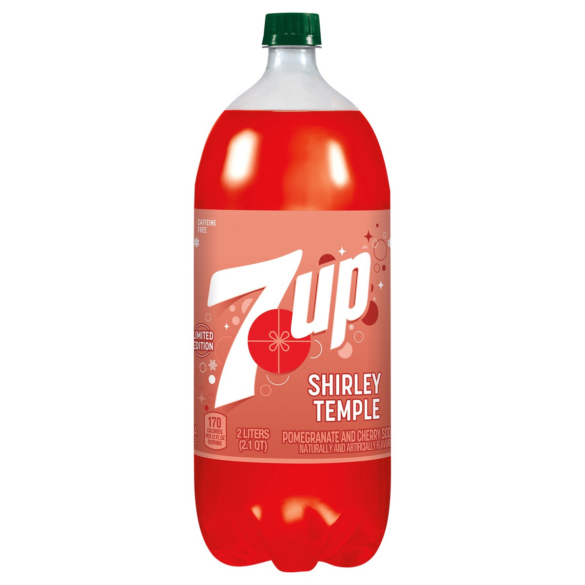 slide 1 of 9, 7 Up Shirley Temple, 2 liter