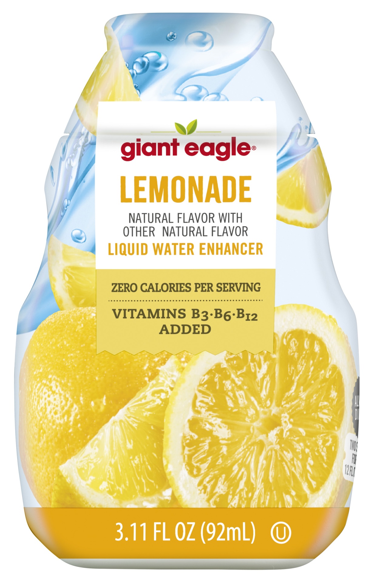 slide 1 of 1, GE Liquid Water Enhancer Lemonade, 3.11 oz