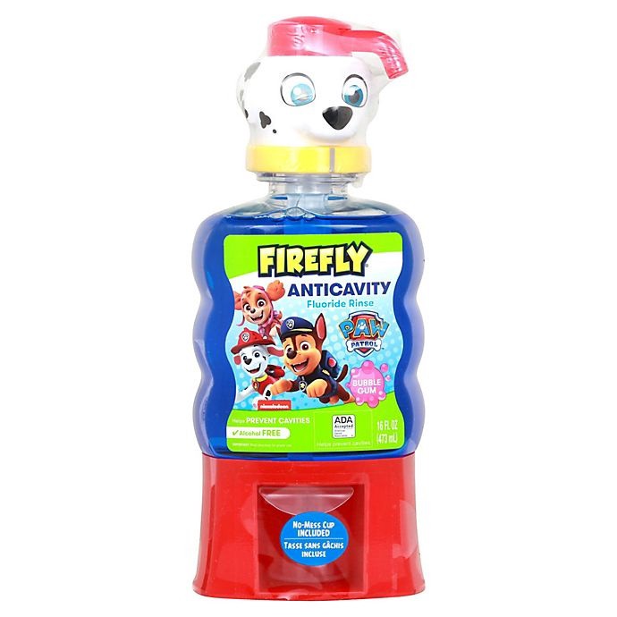 slide 2 of 5, Firefly Paw Patrol Anticavity Bubble Gum Flouride Rinse 16 fl oz, 16 oz