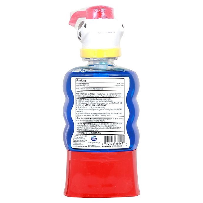 slide 5 of 5, Firefly Paw Patrol Anticavity Bubble Gum Flouride Rinse 16 fl oz, 16 oz