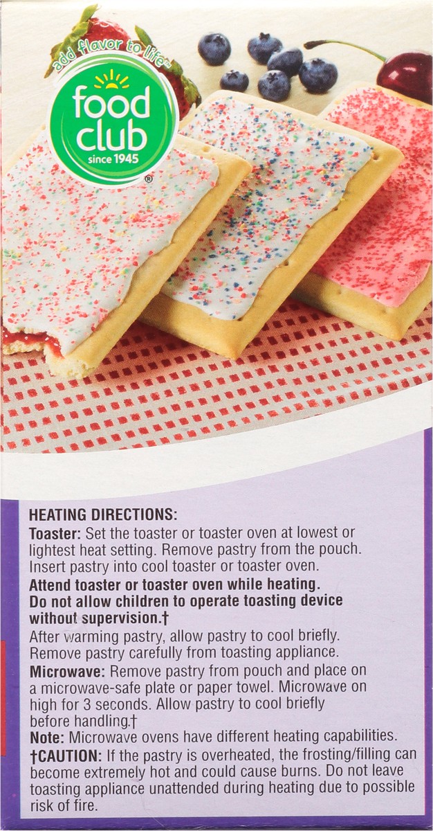 slide 13 of 13, Food Club Variety Pack Toaster Pastries 12 ea, 12 ct