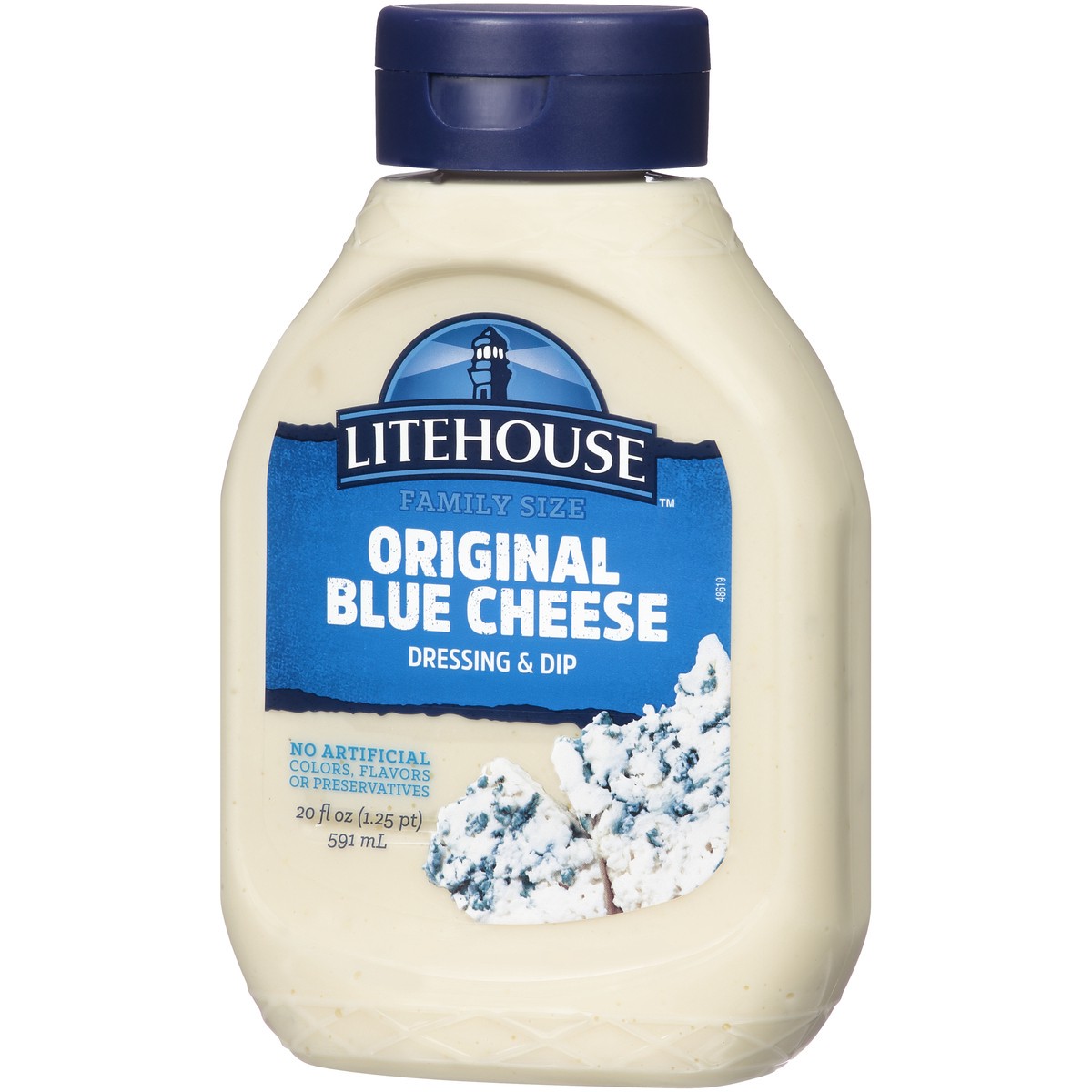 slide 9 of 9, Litehouse Family Size Original Bleu Cheese Dressing & Dip 20 fl. oz. Bottle, 20 fl oz