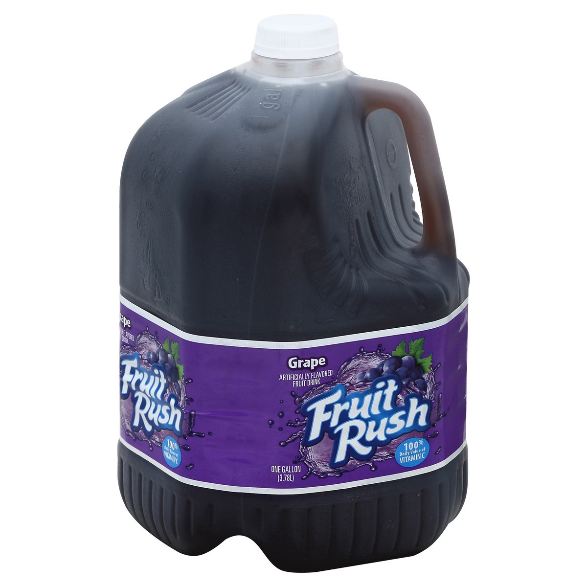 slide 5 of 5, Fruit Rush Grape Drink One Gallon Plastic Jug - 1 gal, 1 gal