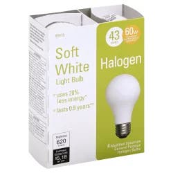 GE 43w Control Brand Light Bulbs Soft White