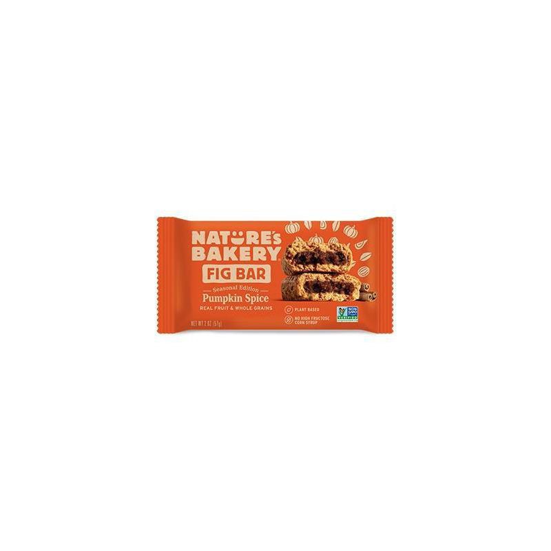 slide 3 of 3, Nature's Bakery Limited Edition Pumpkin Spice Whole Wheat Fig Bars, 12 oz