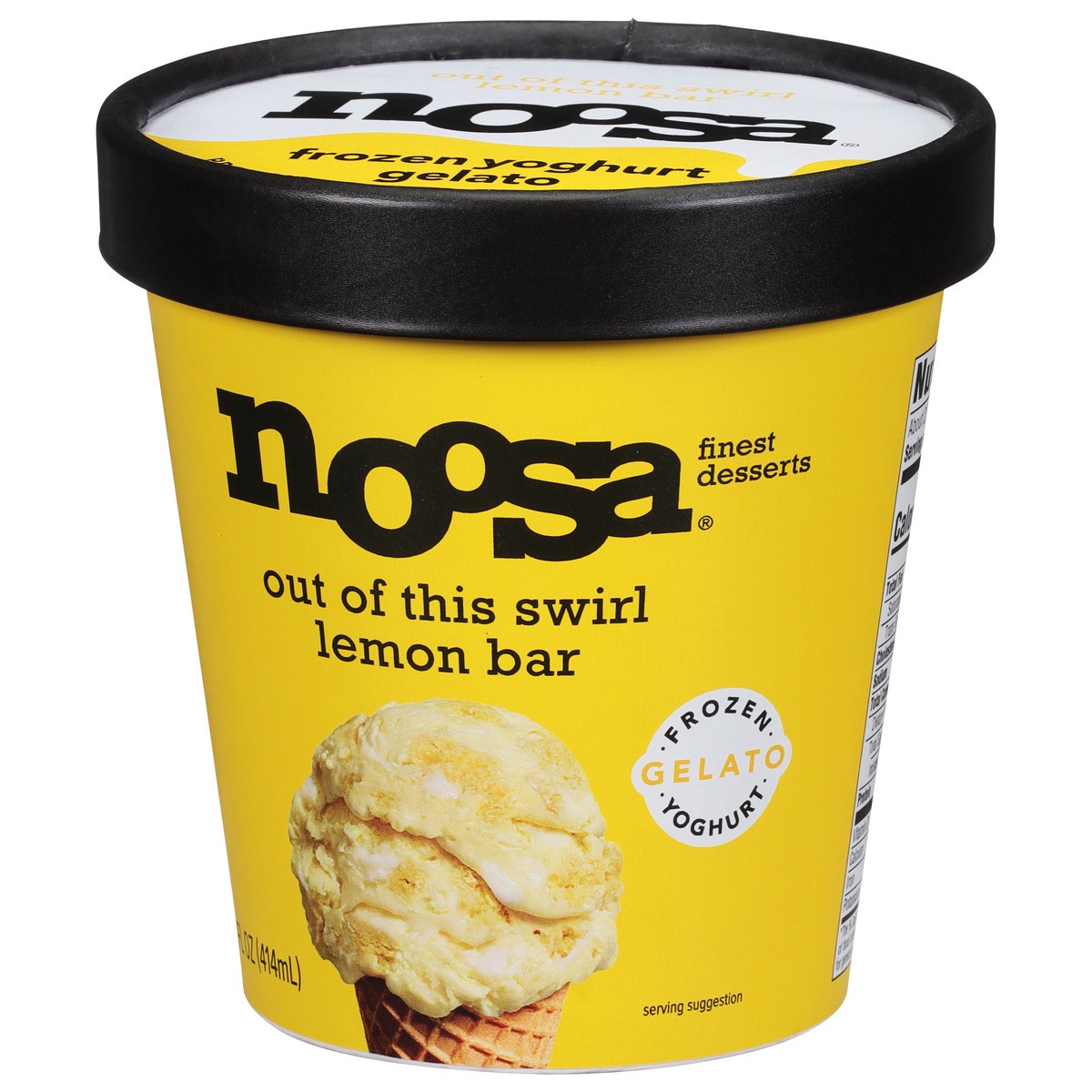 slide 4 of 9, noosa Out of this Swirl Lemon Bar Gelato, 14 oz