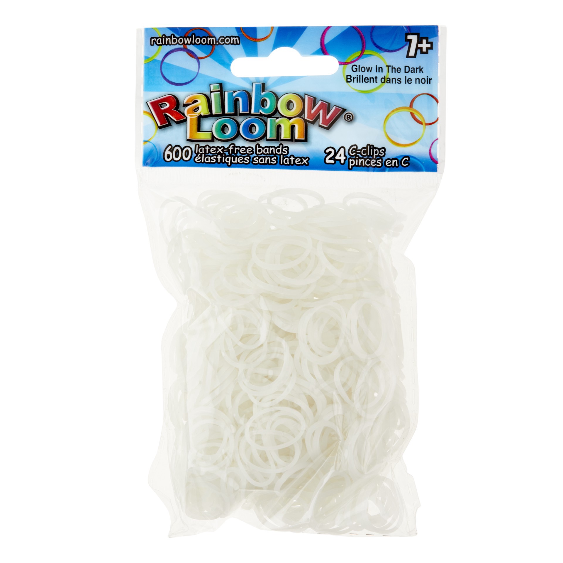 slide 3 of 3, Rainbow Loom Glow In The Dark Refill Bands, 1 ct