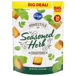 Kroger Homestyle Seasoned Herb Croutons