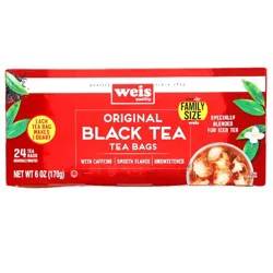 Weis Quality Premium Choice, Black Tea Bags - 24 ct