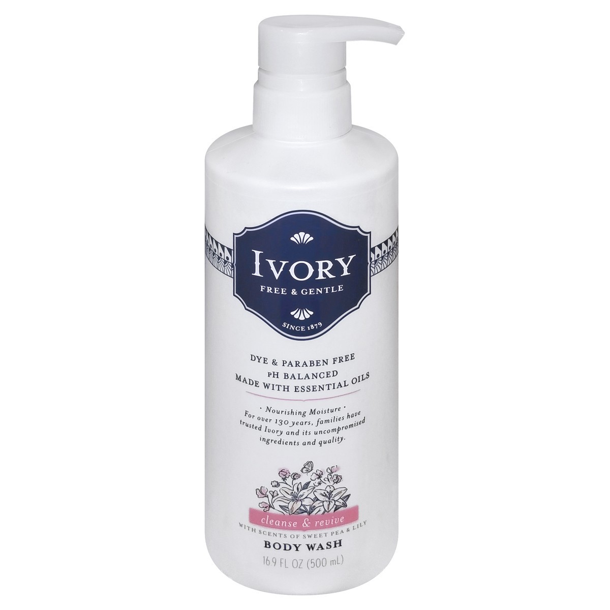 slide 2 of 3, Ivory Body Wash 16.9 oz, 16.9 fl oz