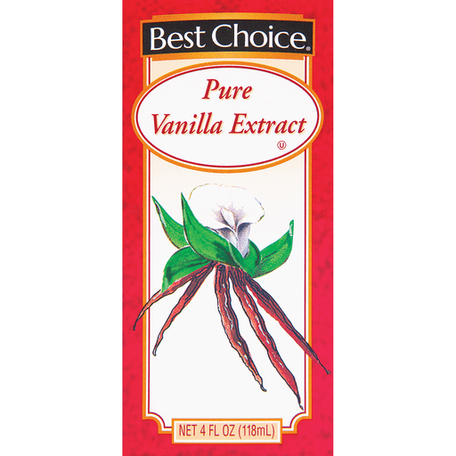 slide 1 of 1, Best Choice Pure Vanila Extract, 4 oz