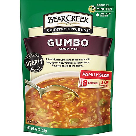 slide 1 of 1, Bear Creek Gumbo Soup Mix- 8.8 oz, 8.8 oz