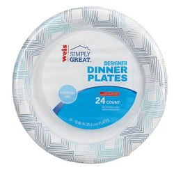 Weis Quality 10 Inch Designer Plates