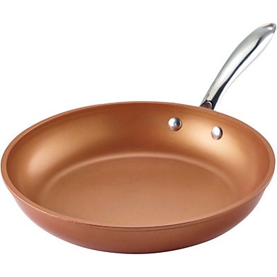 slide 1 of 1, H-E-B Kitchen & Table Copper Fry Pan, 1 ct