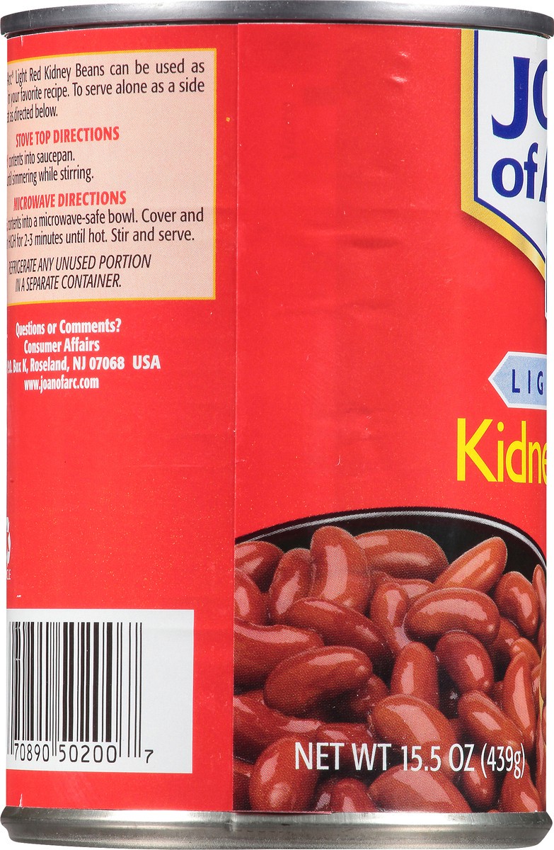 slide 3 of 7, Joan of Arc Light Red Kidney Beans 15.5 oz. Can, 15.5 oz