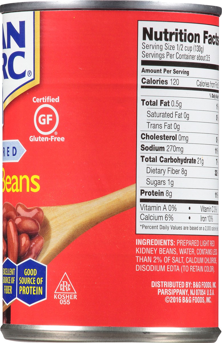 slide 5 of 7, Joan of Arc Light Red Kidney Beans 15.5 oz. Can, 15.5 oz