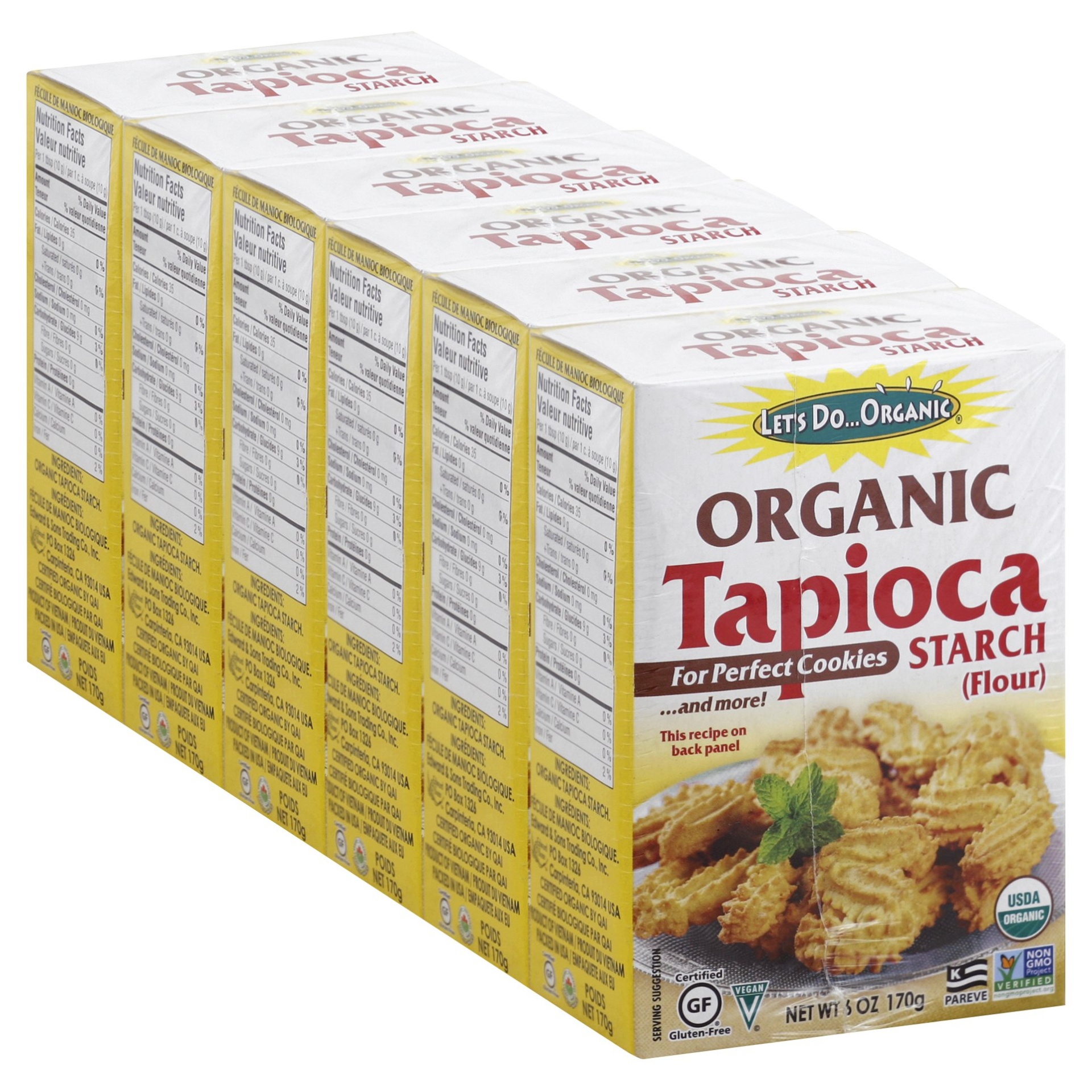 slide 1 of 1, Let's Do Organic Tapioca Starch, 6 oz