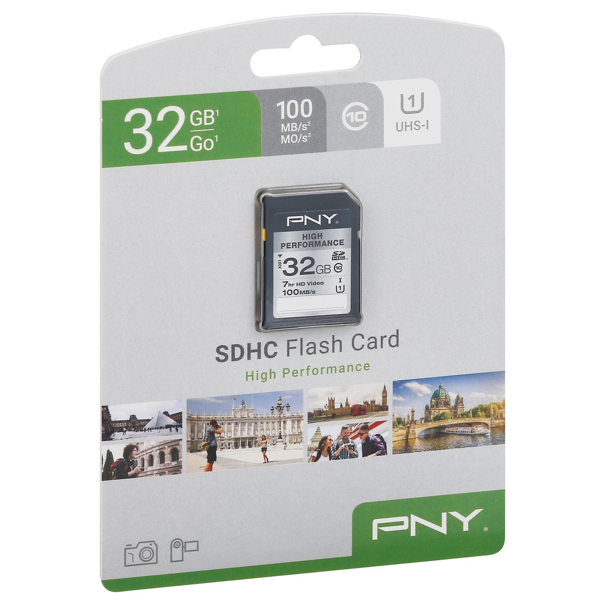 slide 3 of 9, PNY 32 GB High Performance SDHC Flash Card 1 ea Card, 32 GB